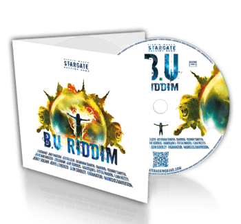 Open visual of the CD Digipack "B.U Riddim"